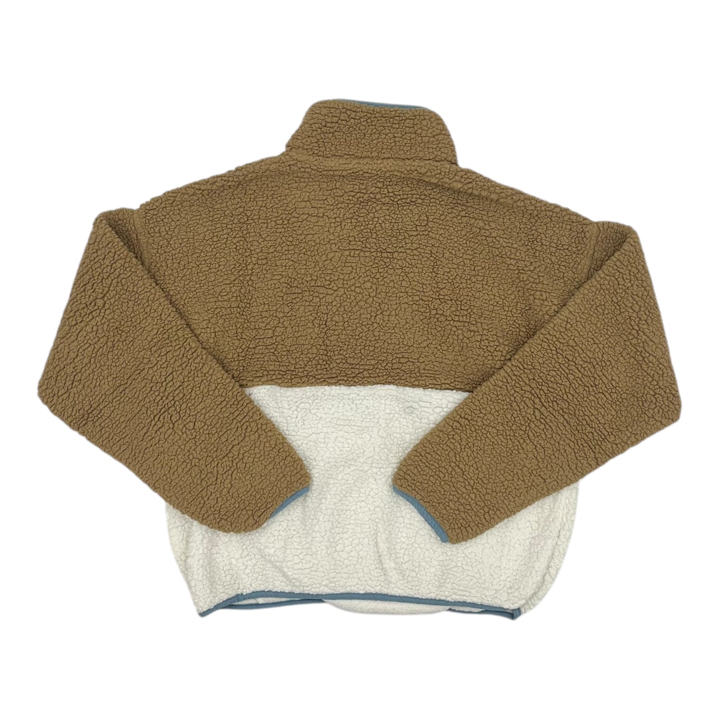 Sweatshirt Collar By Mi Ami In Tan & White, Size:L