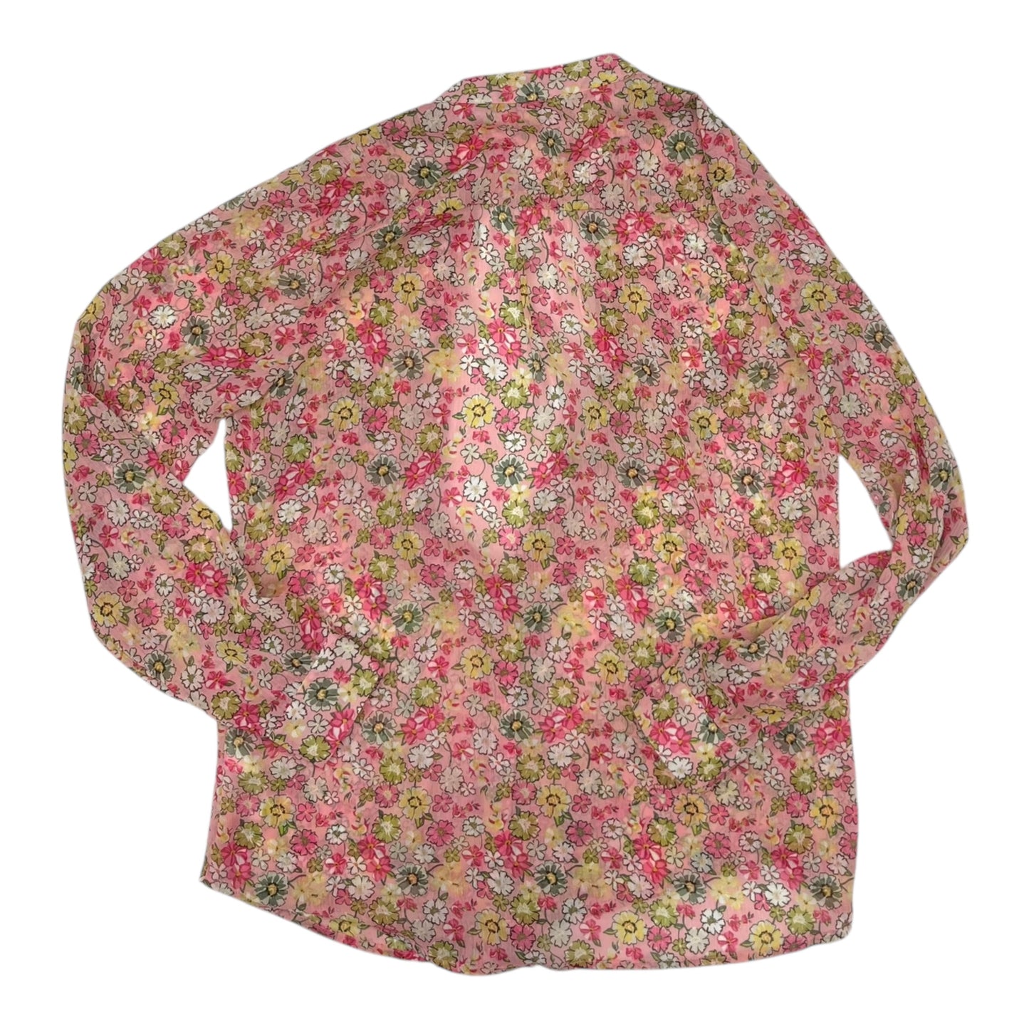 Blouse Ls By Kut In Floral Print, Size:S