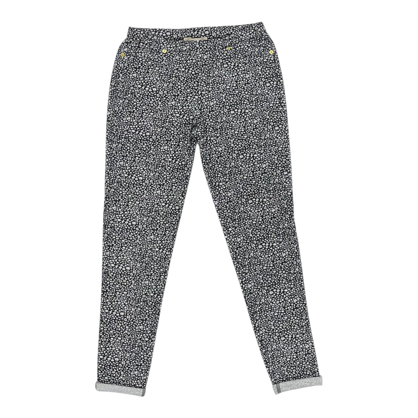 Pants Designer By Michael Kors In Black, Size:S