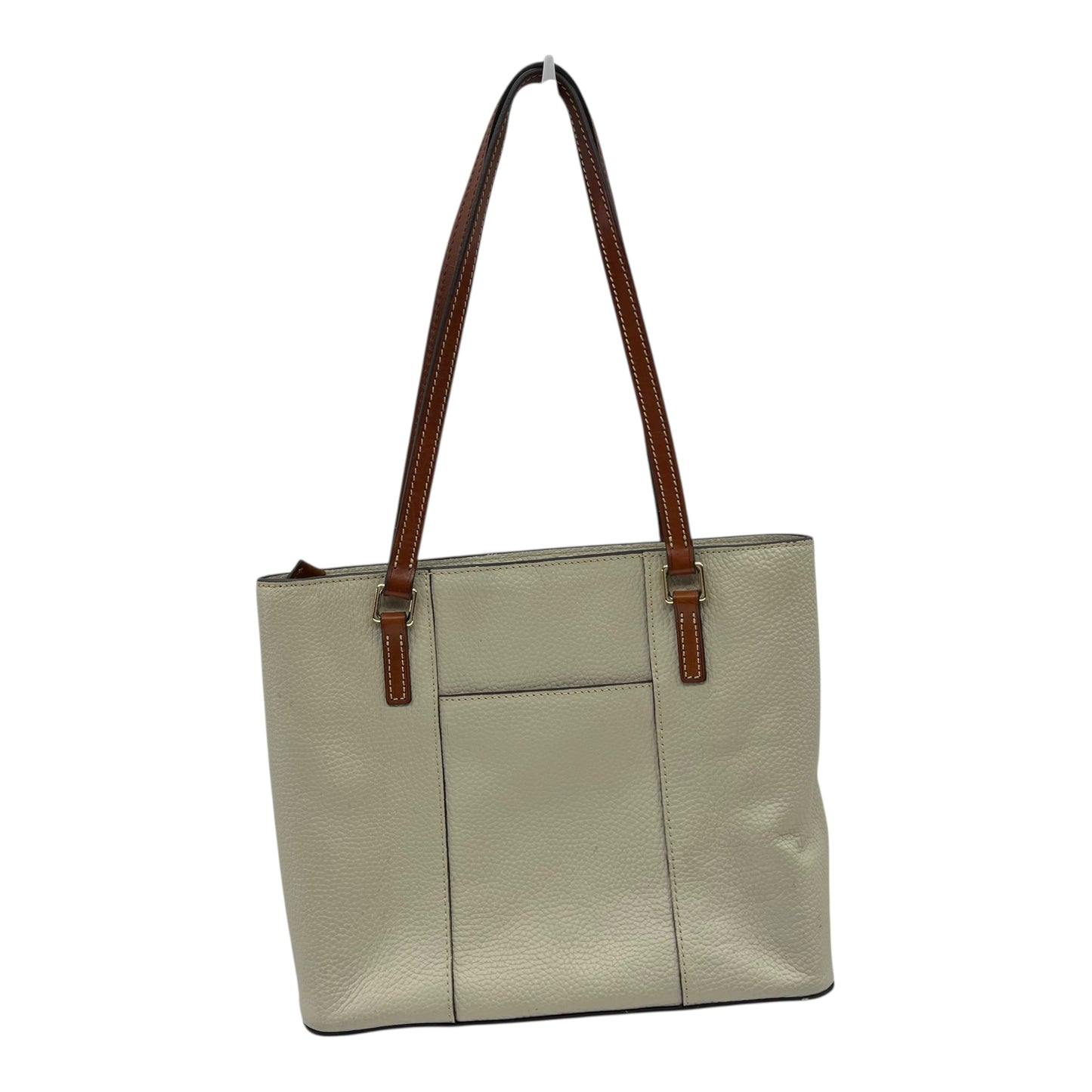 Handbag Designer By Dooney And Bourke In Cream, Size:Medium