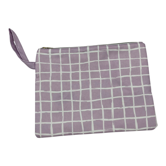 Makeup Bag By Clothes Mentor In Purple, Size:Large