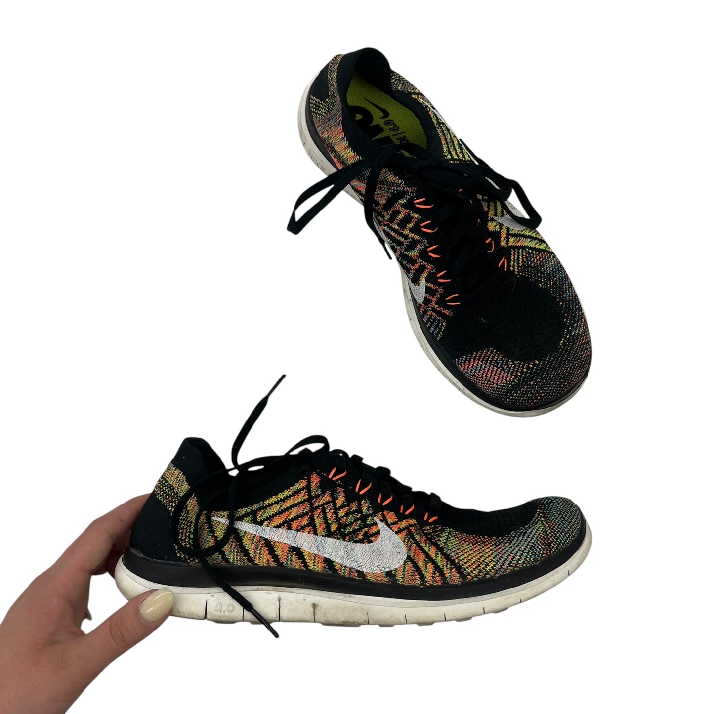 Shoes Athletic By Nike In Black, Size:8