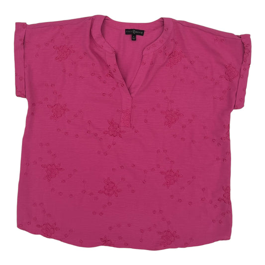 Top Ss By Fred David In Pink, Size:Xl