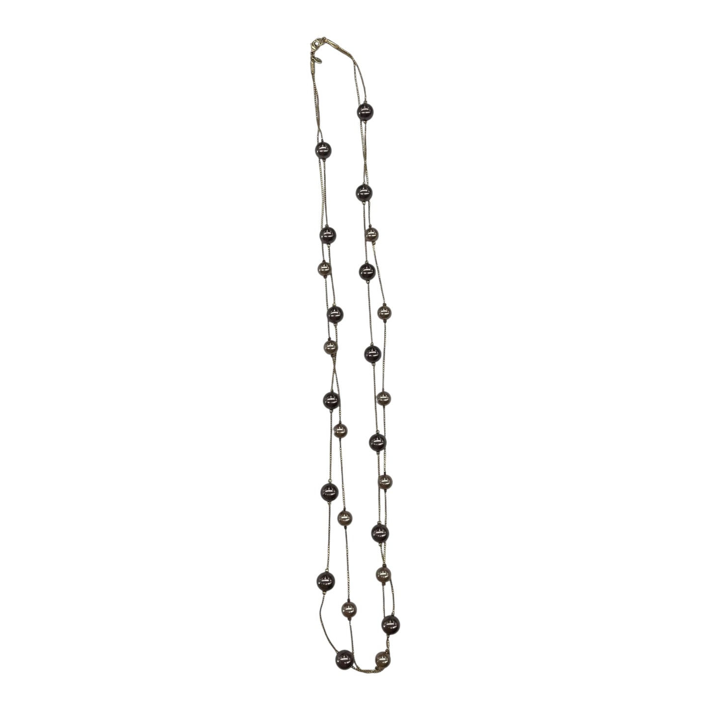 Necklace Layered By Clothes Mentor In Brown & Gold