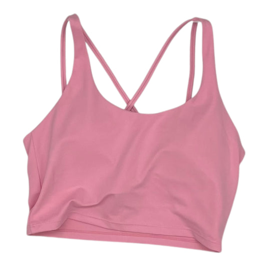 Athletic Bra By Zyia In Pink, Size:L