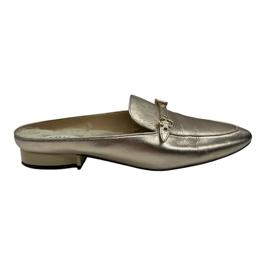 Shoes Designer By Coach In Gold, Size:6