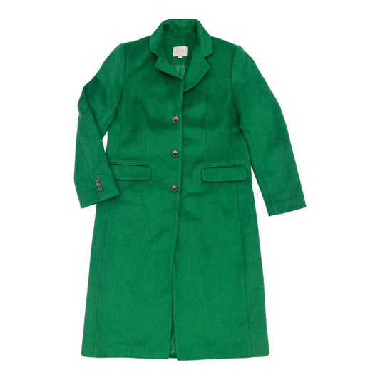 Coat Peacoat By Loft In Green, Size:M