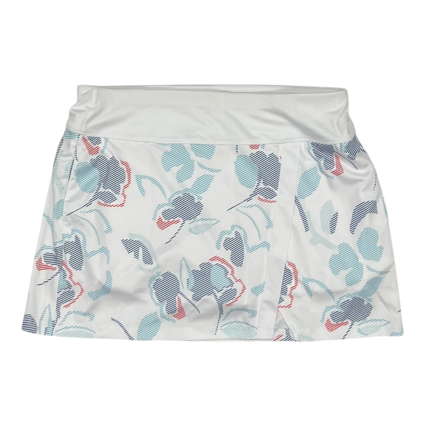 Athletic Skirt By Clothes Mentor In White, Size:L