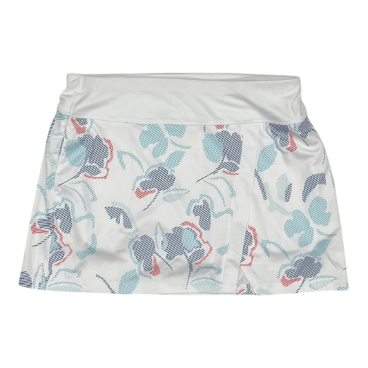 Athletic Skirt By Clothes Mentor In White, Size:L