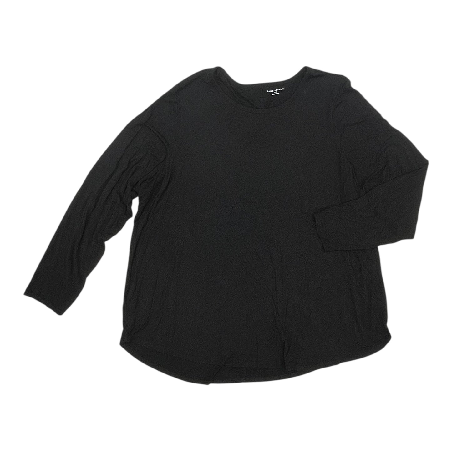 Top Ls By Lane Bryant In Black, Size:3X