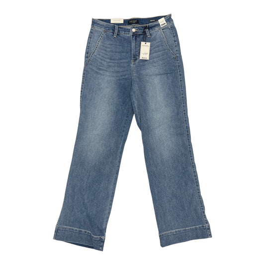 Jeans Straight By Judy Blue In Blue Denim, Size:14