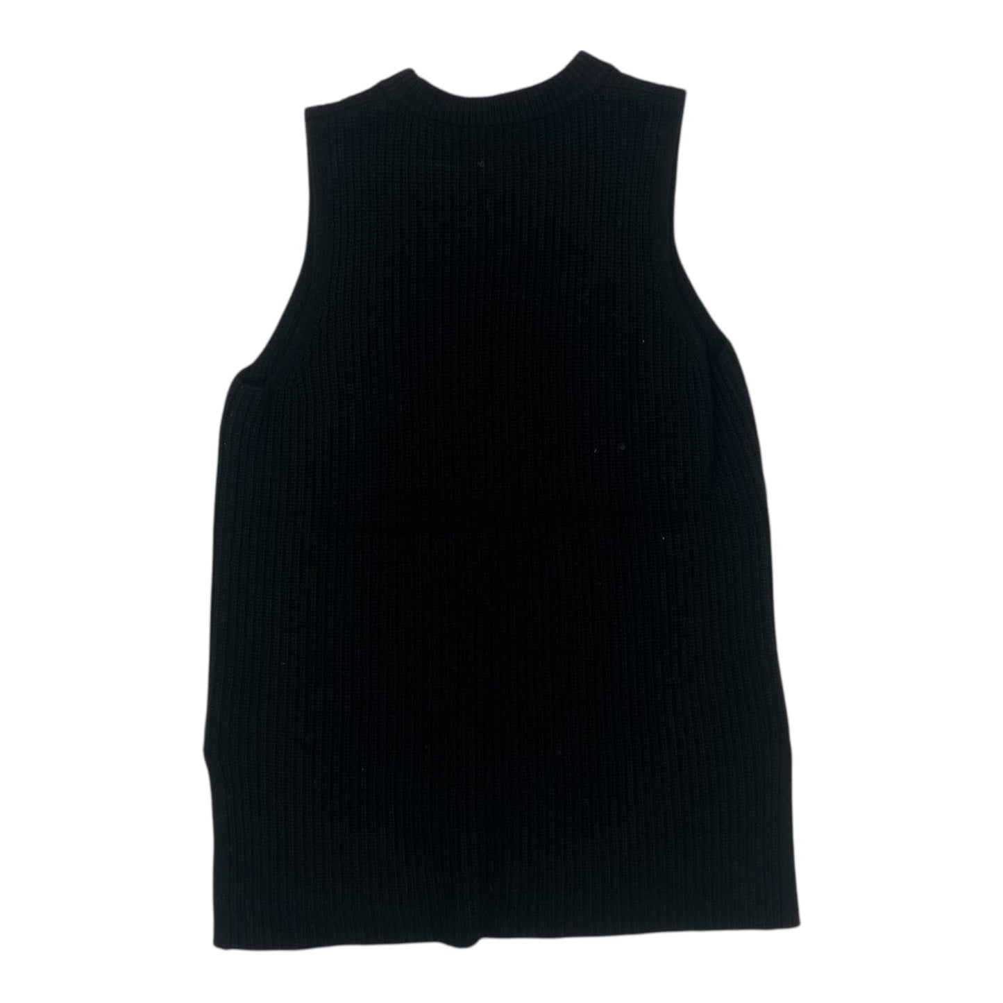 Vest Sweater By J. Crew In Black, Size:M