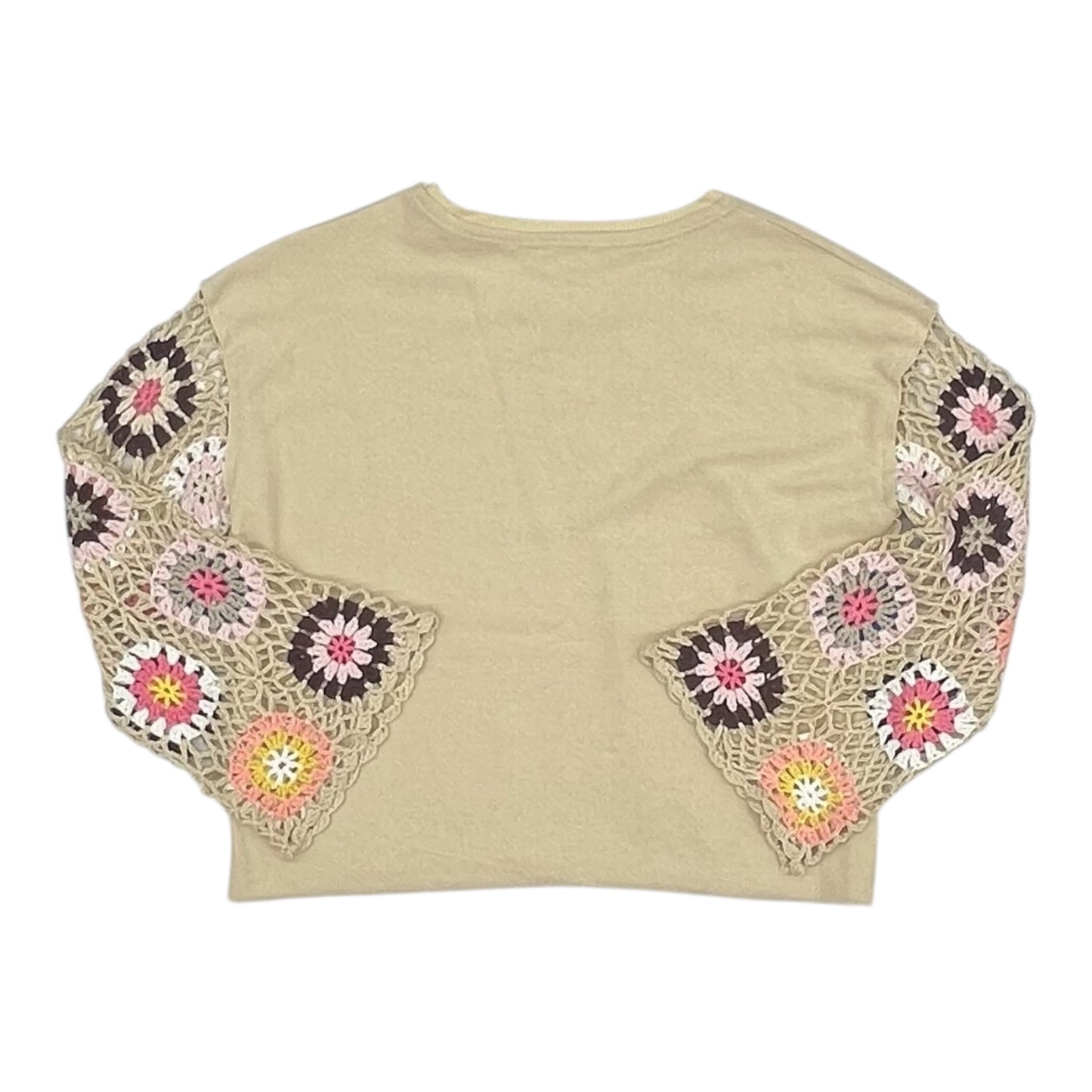Sweater By Umgee In Tan