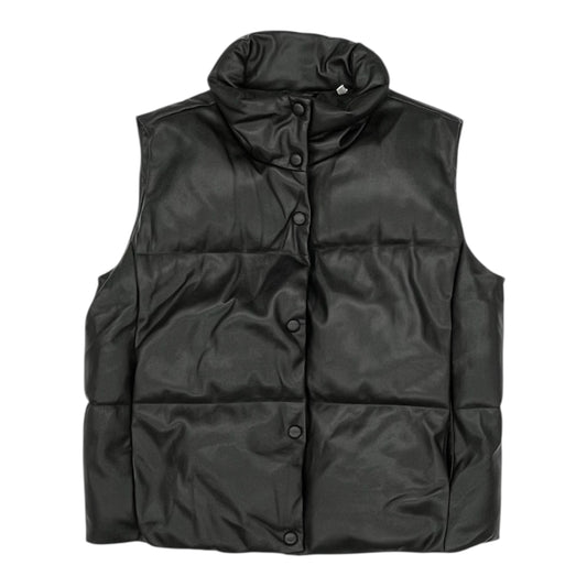 Vest Puffer & Quilted By Calvin Klein In Black, Size:L