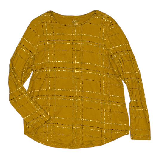 Top Ls By Apt 9 In Yellow, Size:Xl