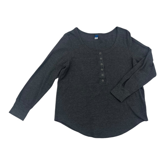 Top Ls By Old Navy In Grey, Size:L