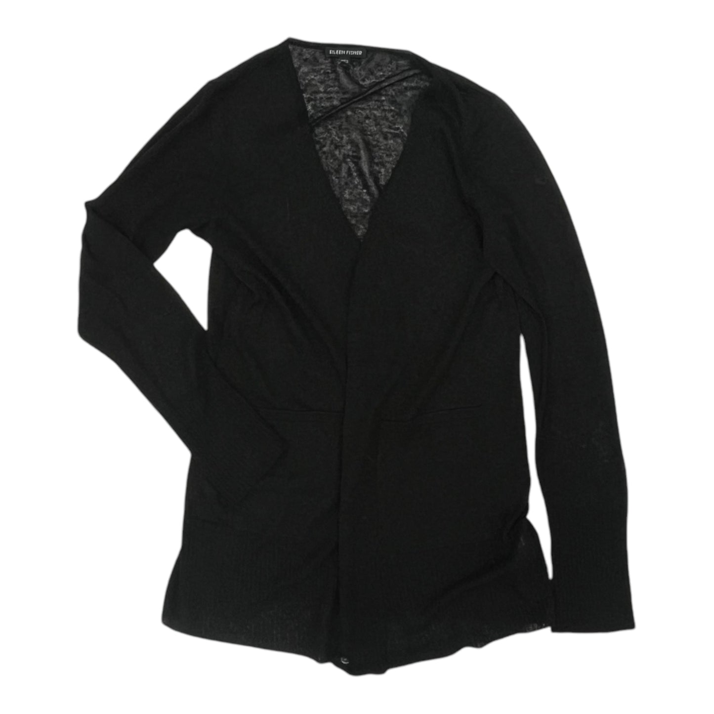 Cardigan By Eileen Fisher In Black, Size:Xxs