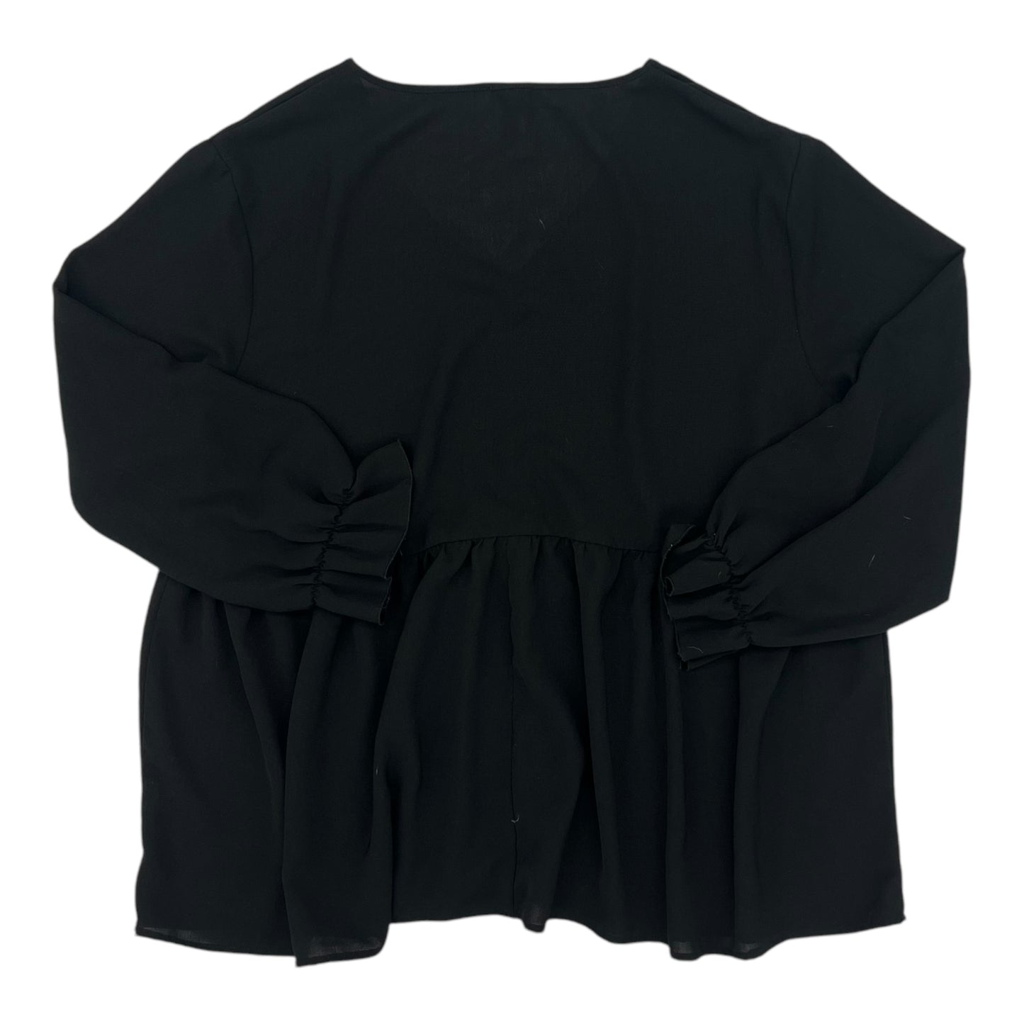 Top Ls By Shein In Black, Size:3X