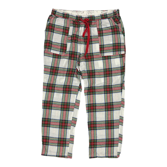 Pajama Pants By Joyspun In Plaid Pattern, Size:Xl