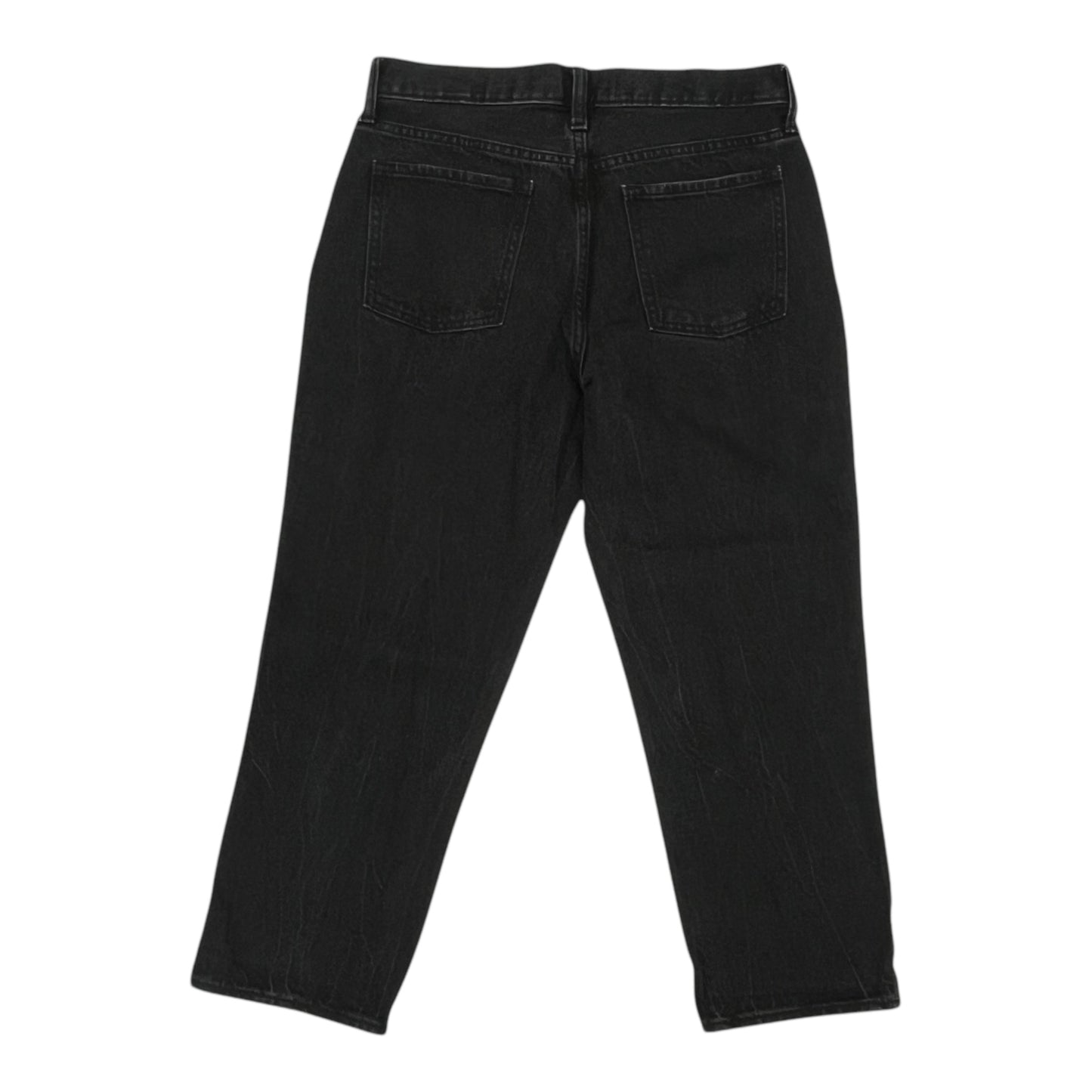 Jeans Straight By Old Navy In Black, Size:10