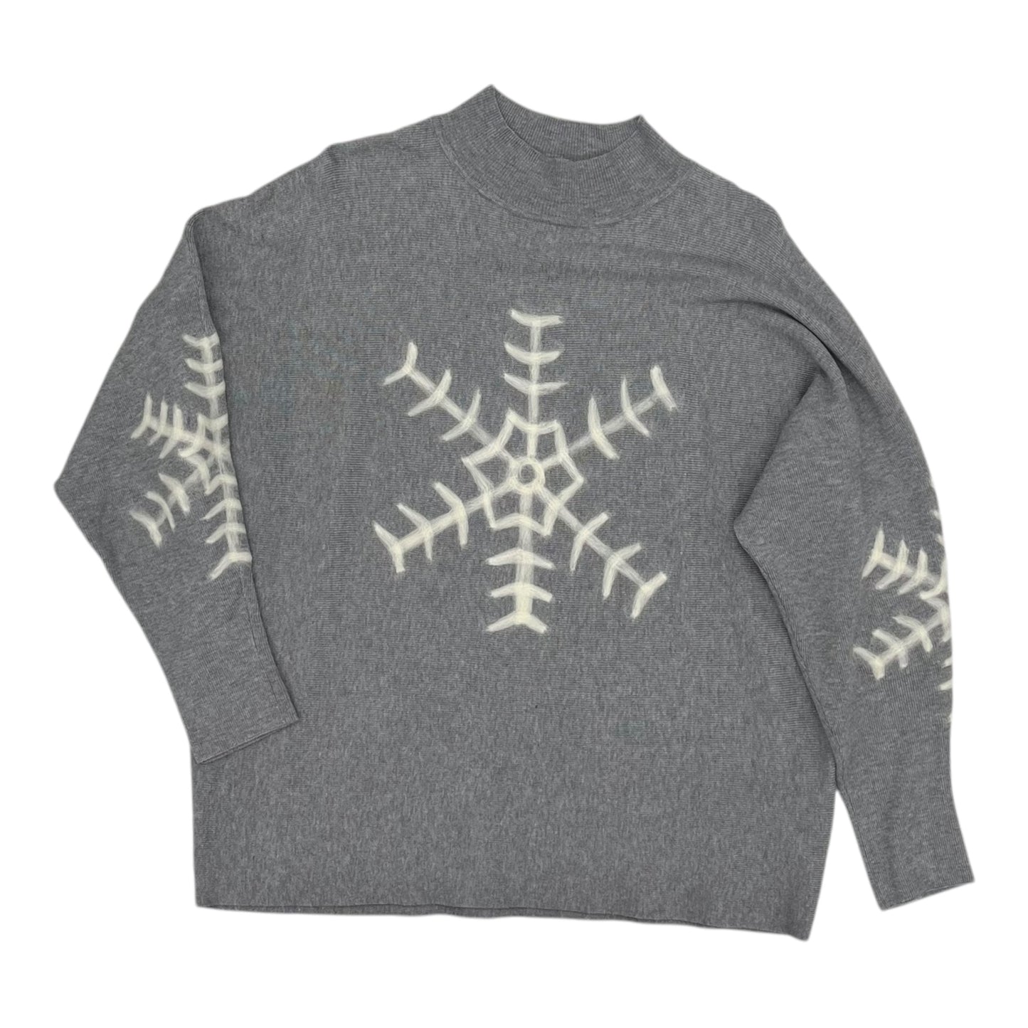 Sweater By Clothes Mentor In Grey, Size:L