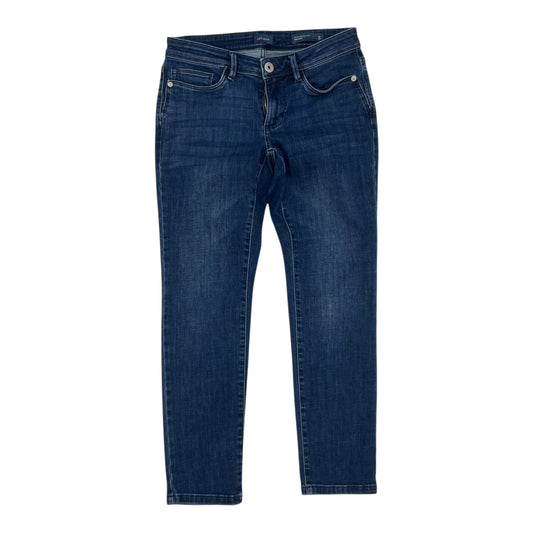 Jeans Skinny By J. Jill In Blue Denim, Size:2P