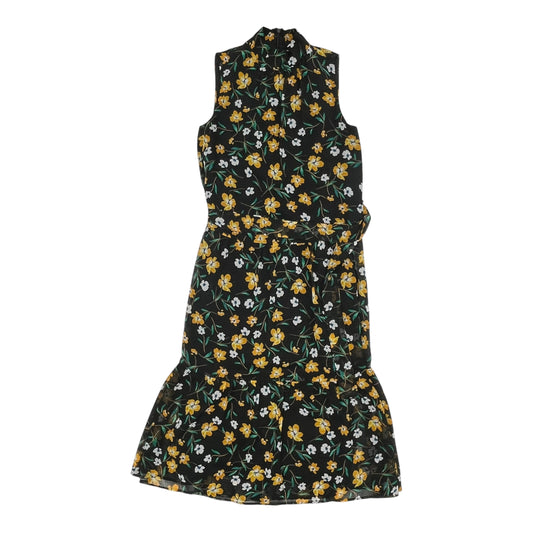 Dress Casual Midi By Who What Wear In Black, Size:Xs