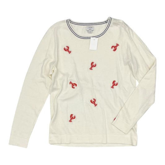 Sweater By J. Crew In Cream, Size:M