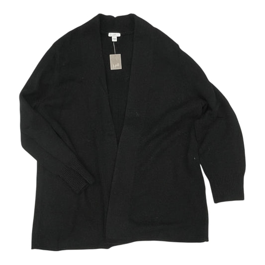 Sweater Cardigan By J. Jill In Black, Size:Xl