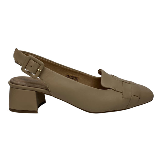 Shoes Heels Block By Eileen Fisher In Cream, Size:6