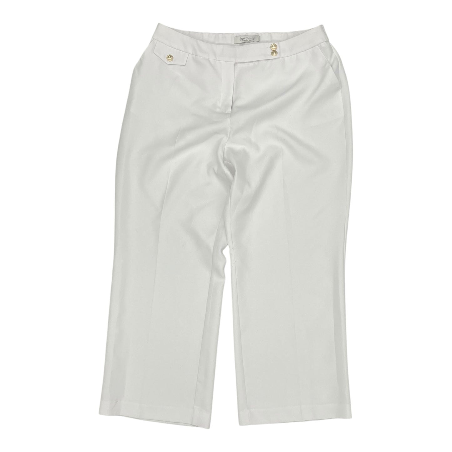 Pants Wide Leg By Cato In White, Size:18