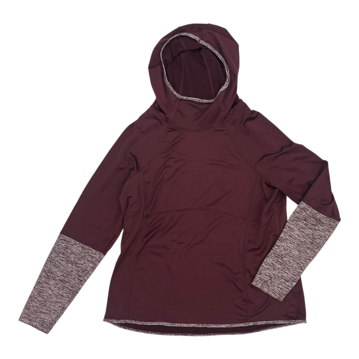 Athletic Sweatshirt Hoodie By Avia In Purple, Size:Xl