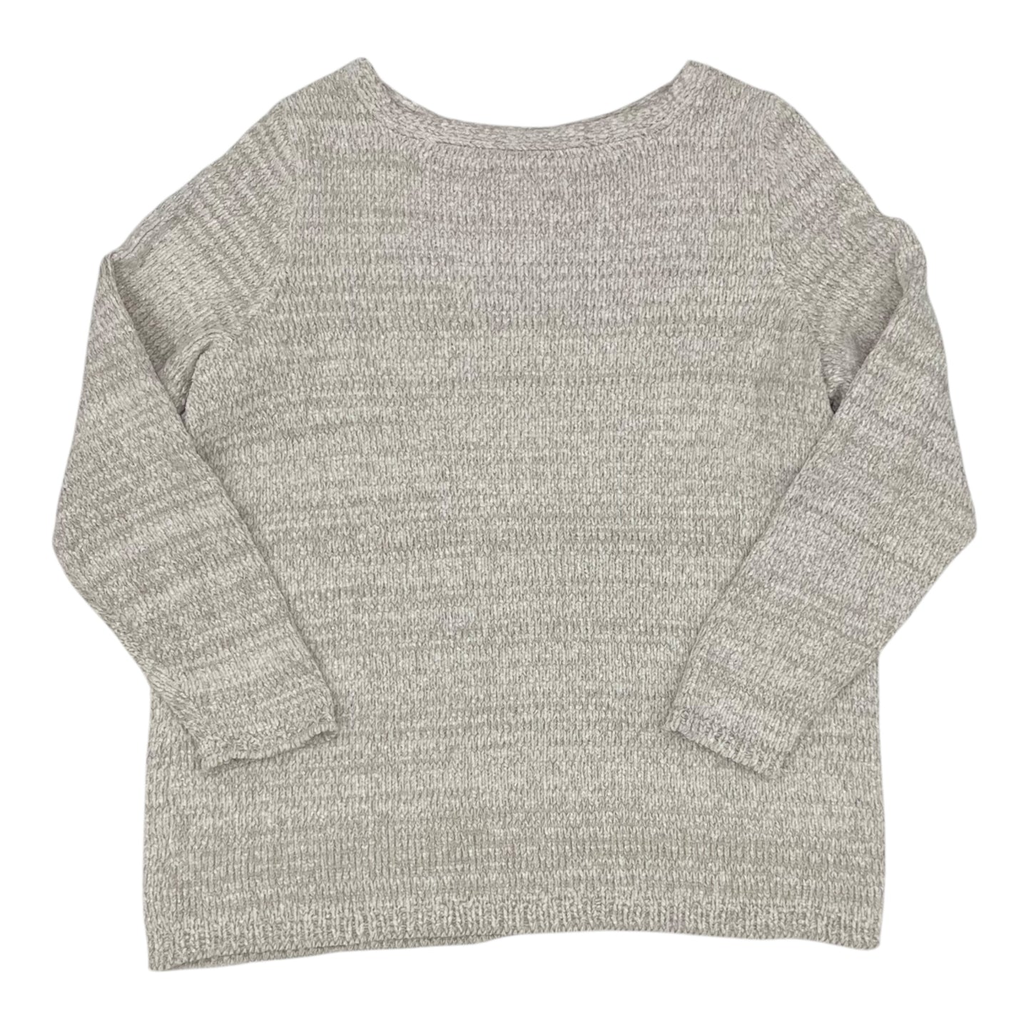 Sweater By Croft And Barrow In Cream, Size:1X