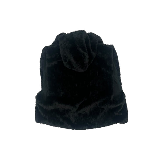 Vest Faux Fur & Sherpa By Do Everything In Love In Black, Size:M