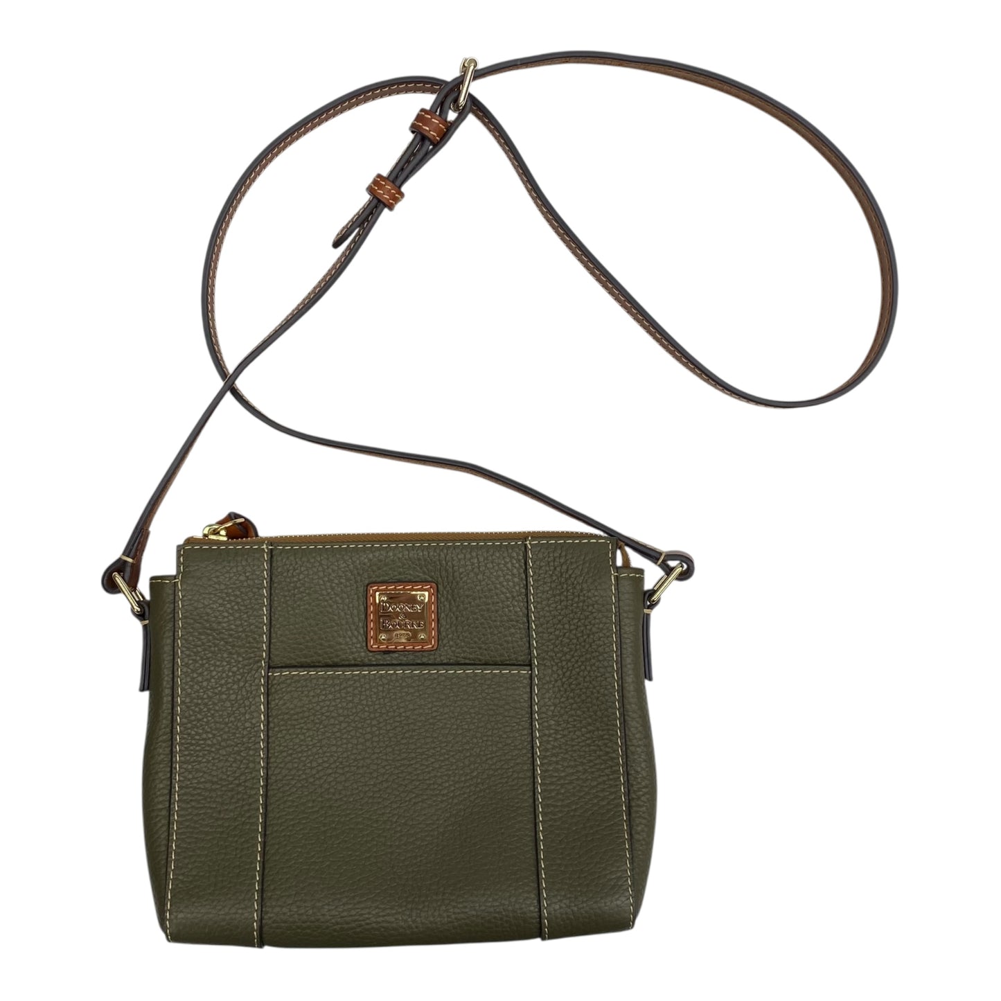 Crossbody Designer By Dooney And Bourke In Green, Size:Small