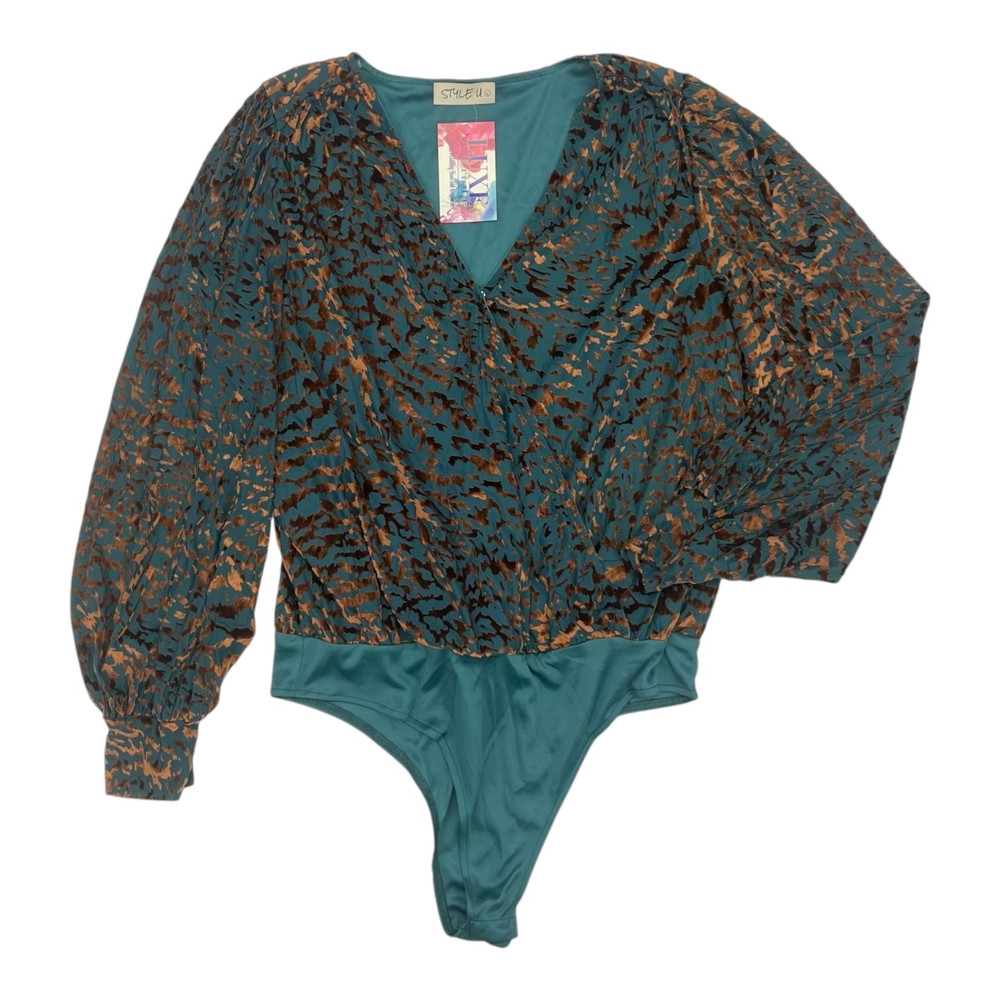 Bodysuit By Cmf In Green, Size:L
