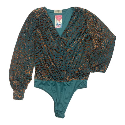 Bodysuit By Cmf In Green, Size:L