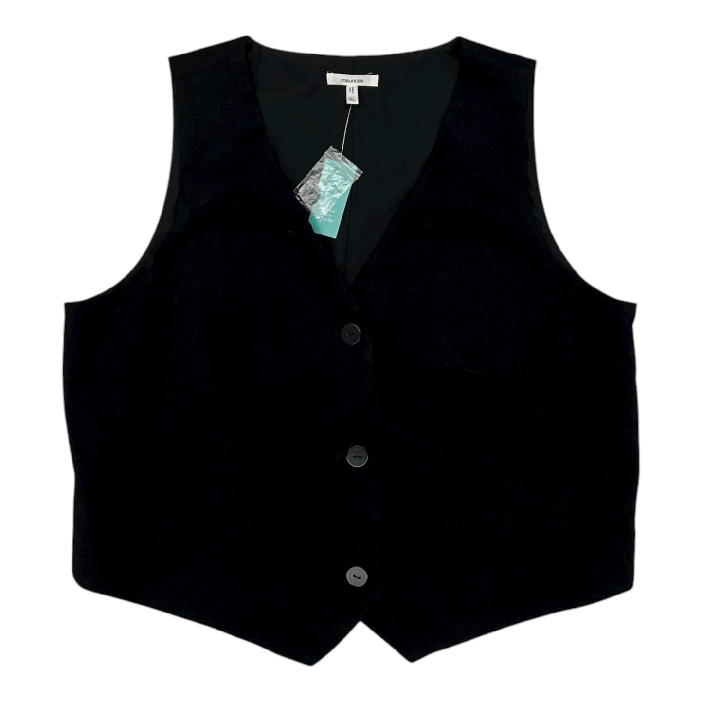 Vest Other By Maurices In Black, Size:Xl