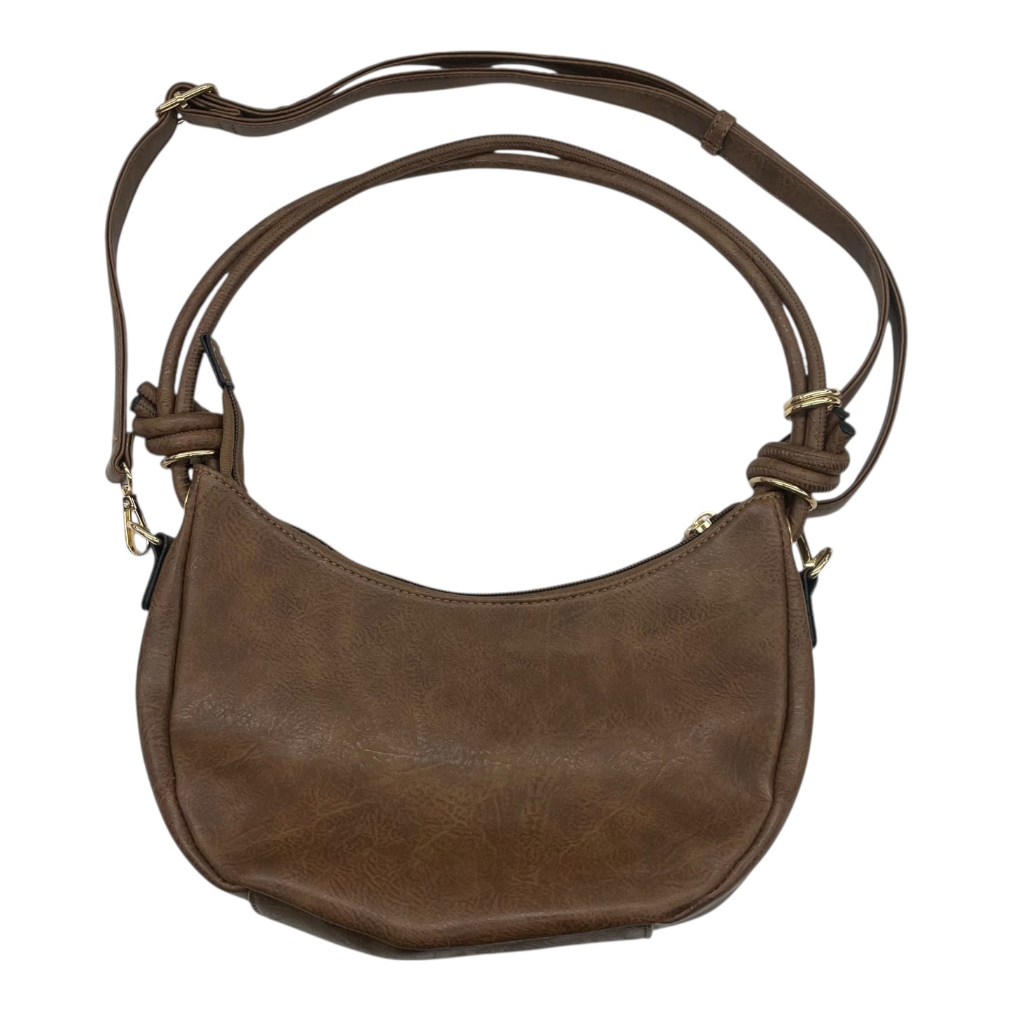 Crossbody By Clothes Mentor In Brown, Size:Medium