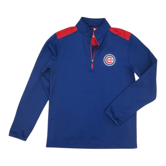 Athletic Sweatshirt Crewneck By Genuine Merchandise In Blue, Size:M