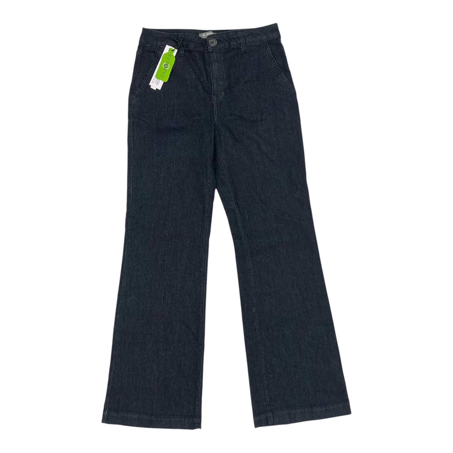 Jeans Flared By D Jeans In Blue Denim, Size:6