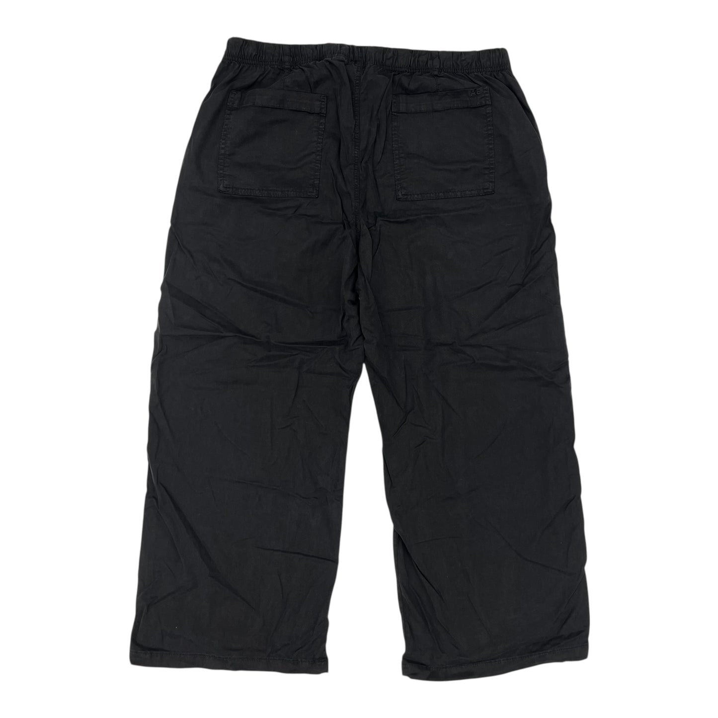 Pants Wide Leg By American Eagle In Black, Size:Xl