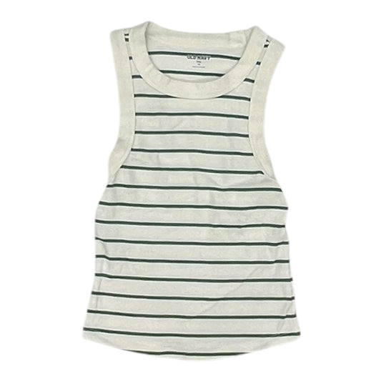 Tank Top By Old Navy In White, Size:Xs
