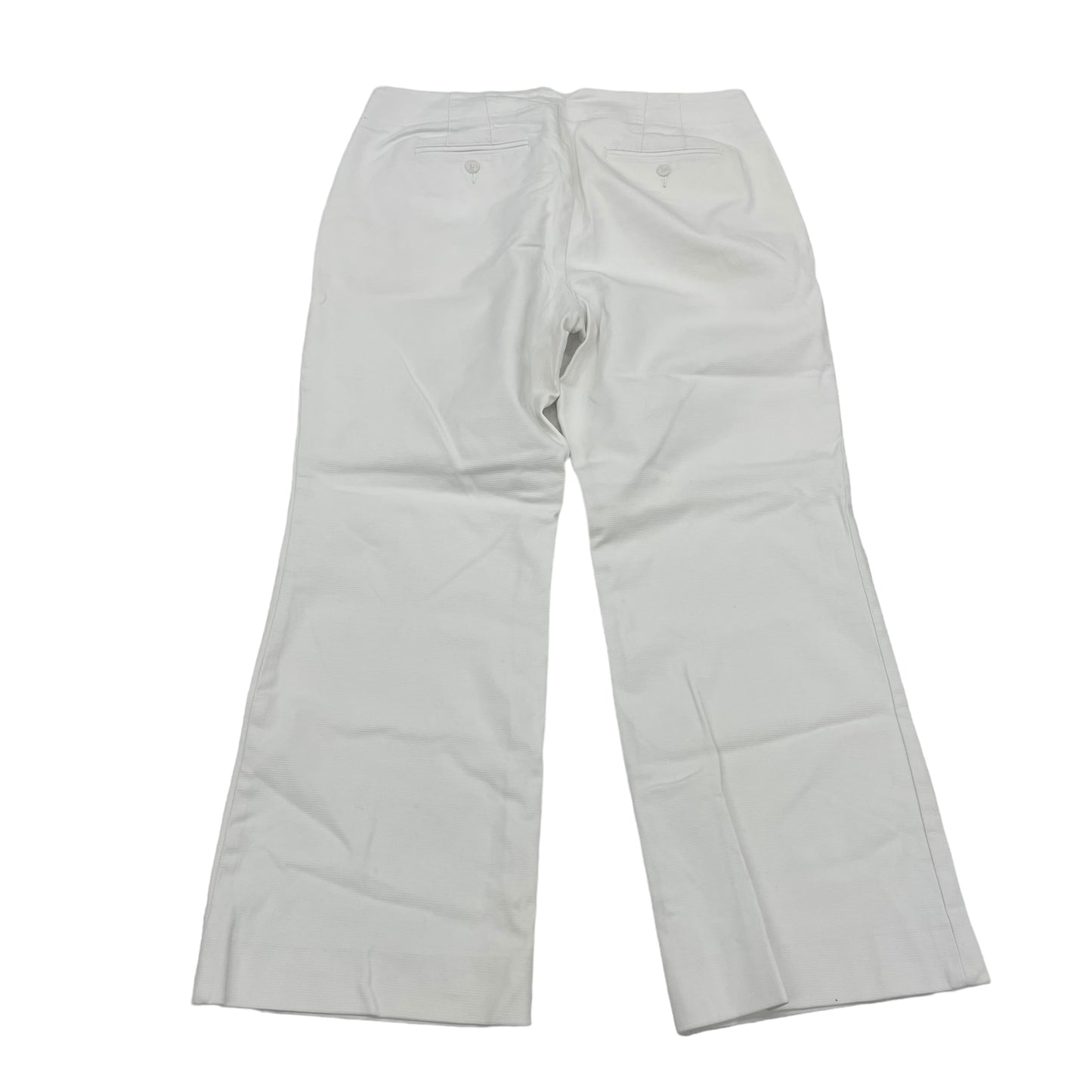 WHITE LOFT PANTS CROPPED, Size 10