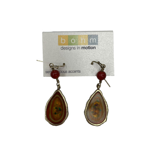 BROWN EARRINGS DANGLE/DROP by CLOTHES MENTOR