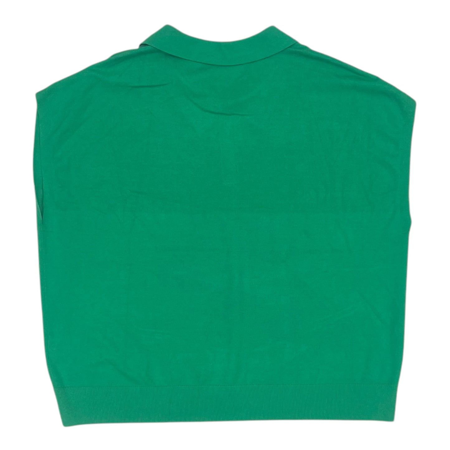 Vest Sweater By Dkny In Green, Size:2X