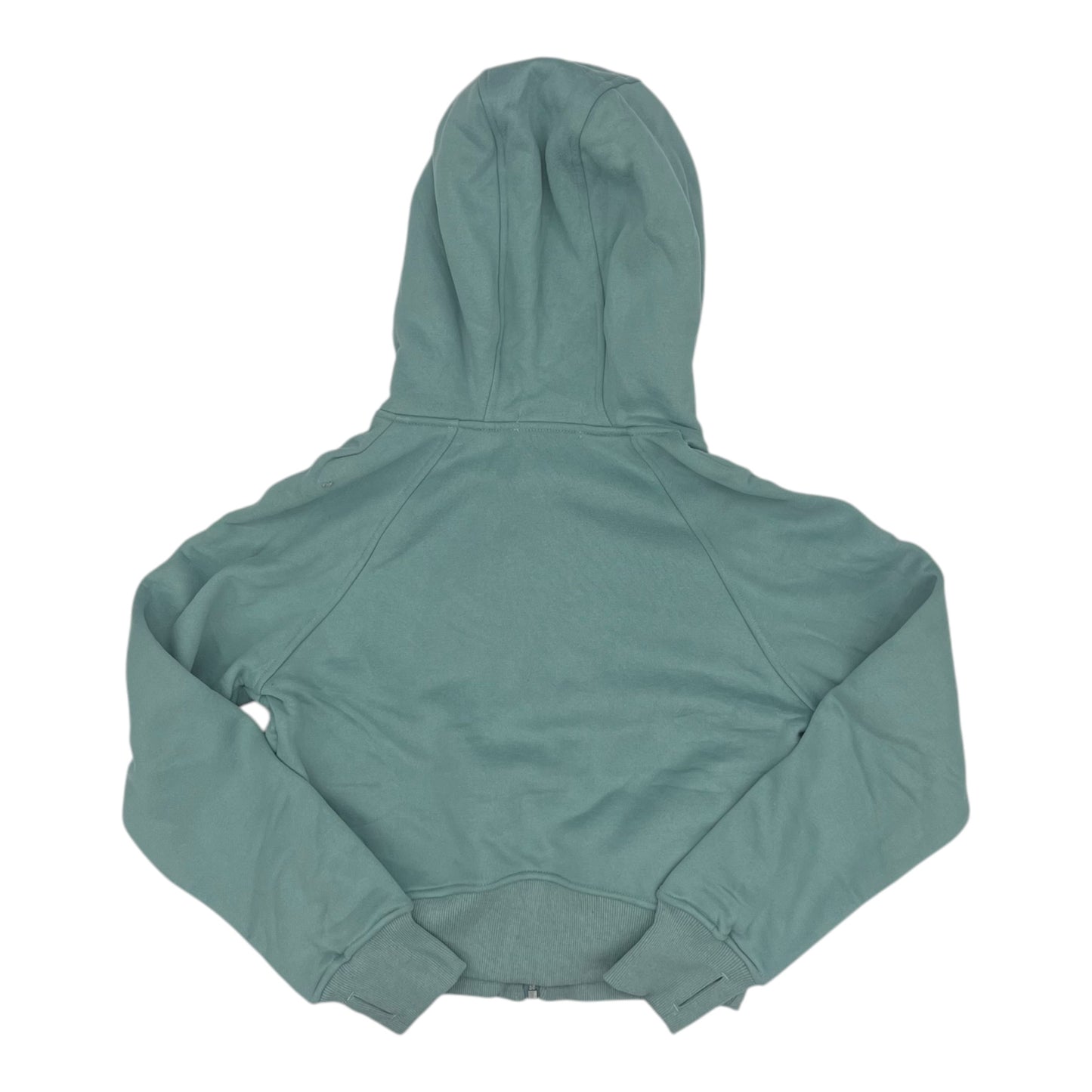 Sweatshirt Hoodie By Clothes Mentor In Teal, Size:S