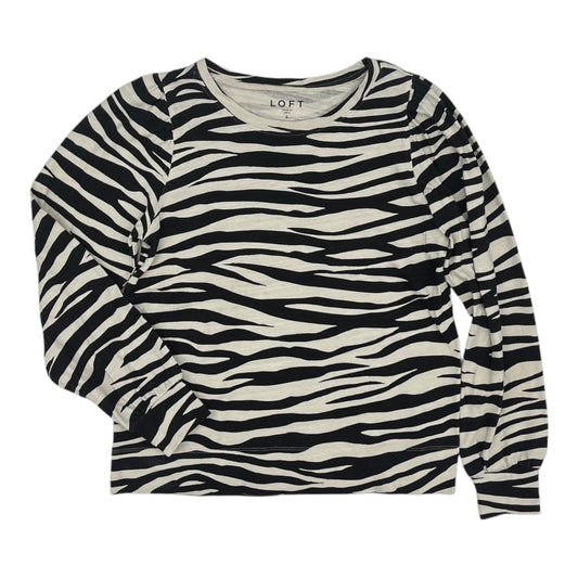 Top Ls By Loft In Zebra Print, Size:S