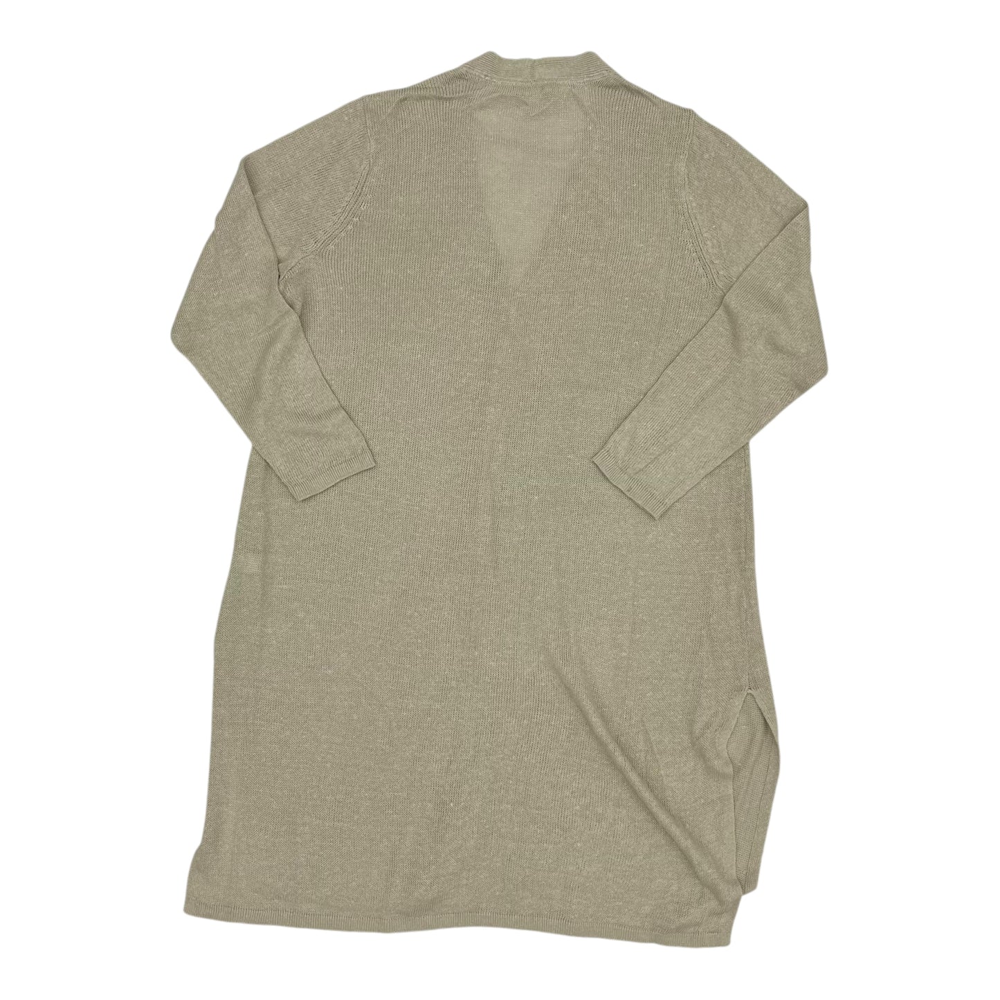 Cardigan By J. Jill In Tan, Size:Lp