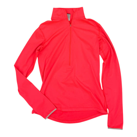 Athletic Top Ls Collar By Nike Apparel In Pink, Size:M